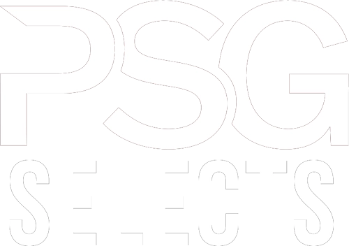 PSG Selects logo white